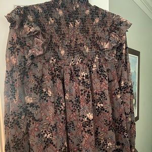 Knox Rose from Target ruffle blouse